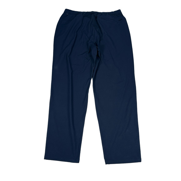 Lululemon ABC Pull-On Pants Mens XL Navy Blue Stretch Pockets Activewear Tapered - Picture 2 of 9